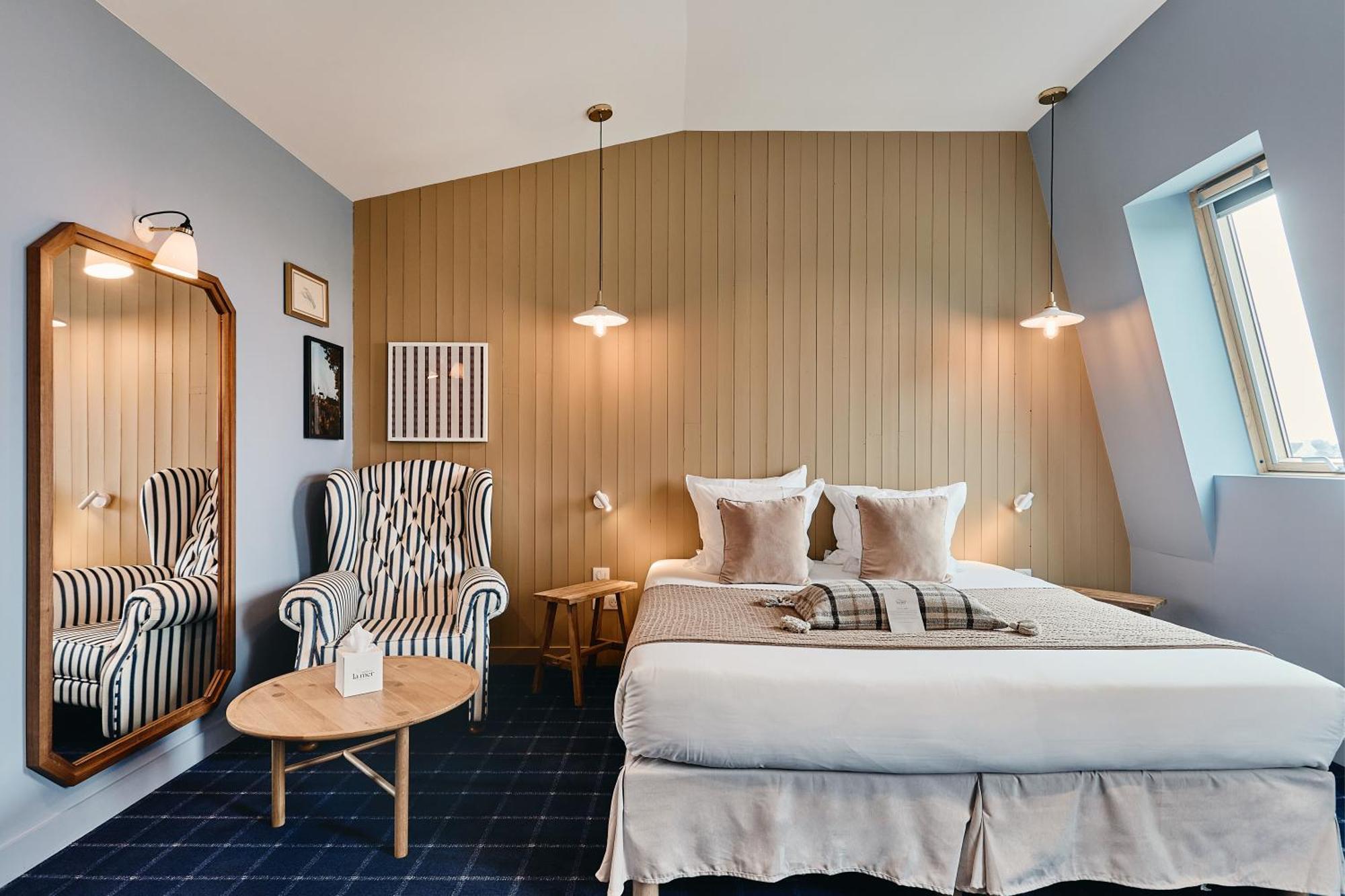 Hotel De La Mer & Spa Бриньоган-Плаж Экстерьер фото